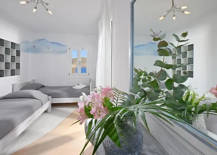 Panormos Beach Escape Dreamy Coastal Retreat וילה פנורמוס מיקונוס