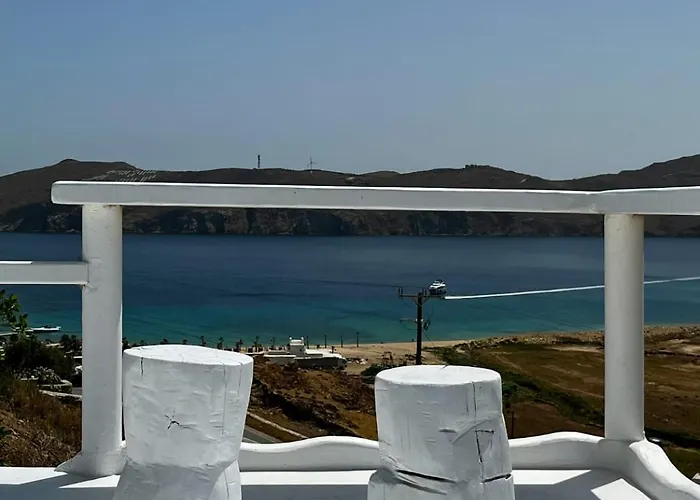 וילה Panormos Beach Escape Dreamy Coastal Retreat פנורמוס מיקונוס