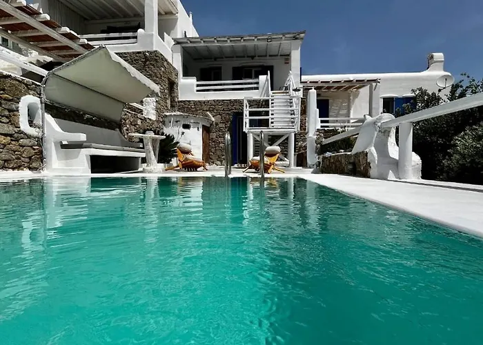 וילה Panormos Beach Escape Dreamy Coastal Retreat פנורמוס מיקונוס