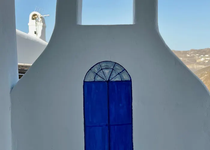 וילה Panormos Beach Escape Dreamy Coastal Retreat *