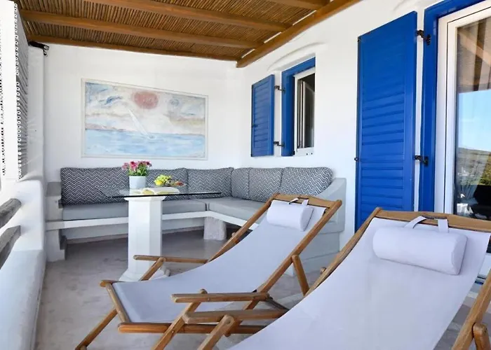 Villa Panormos Beach Escape Dreamy Coastal Retreat